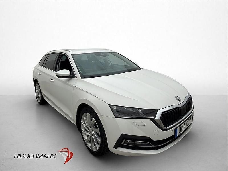 Begagnad Skoda Octavia 150 HK (110 kW) 2021 Vit Kombi