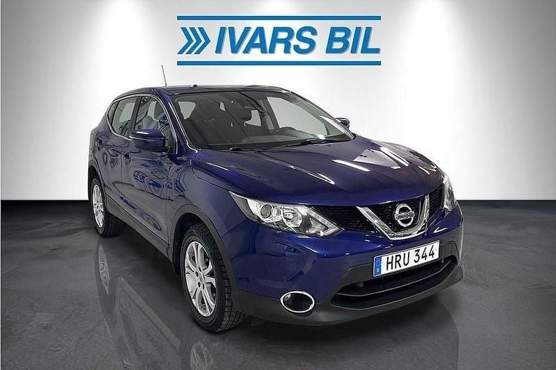 Begagnad Nissan Qashqai Acenta Connect 110 HK (80 kW) 2015 Blå SUV