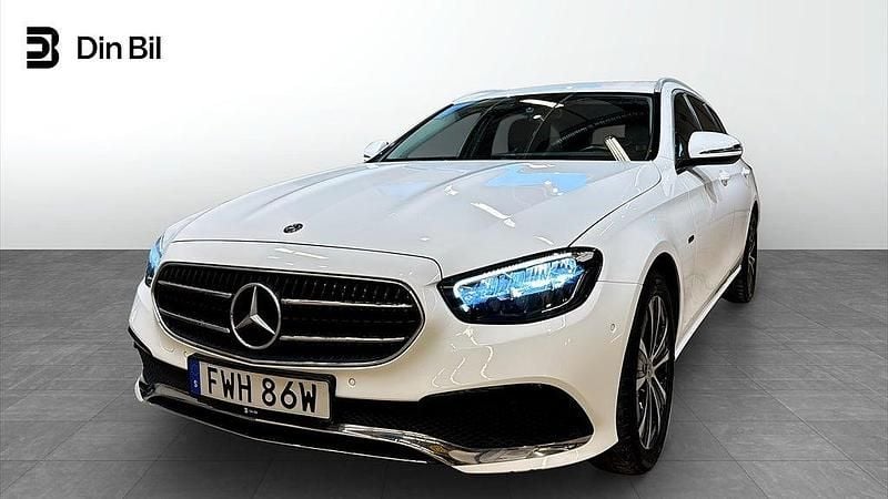 Begagnad Mercedes E300 Avantgarde 194 HK (142 kW) 2020 Vit Kombi