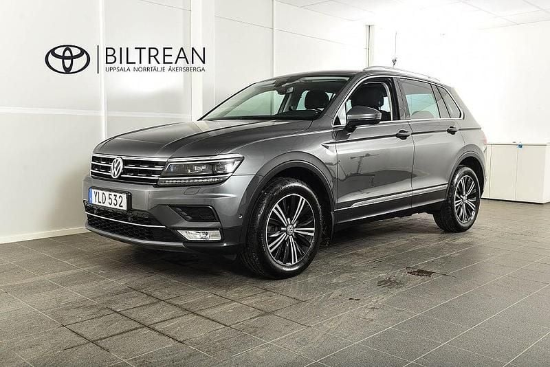 Begagnad VW Tiguan Executive 190 HK (139 kW) 2017 Silver metallic SUV