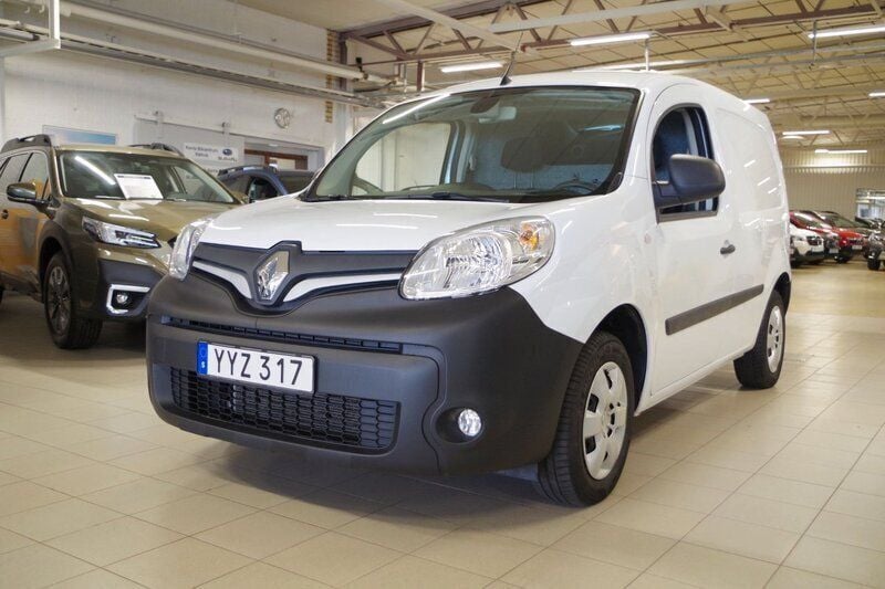 Vit Begagnad 2021 Renault Kangoo Minibuss | 134 500 kr (Marknadspris) - Bild 1/4