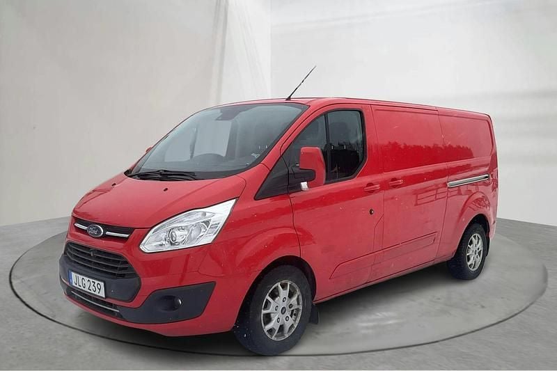 Röd Begagnad 2017 Ford Transit Custom | 135 000 kr (Bra pris) - Bild 1/4