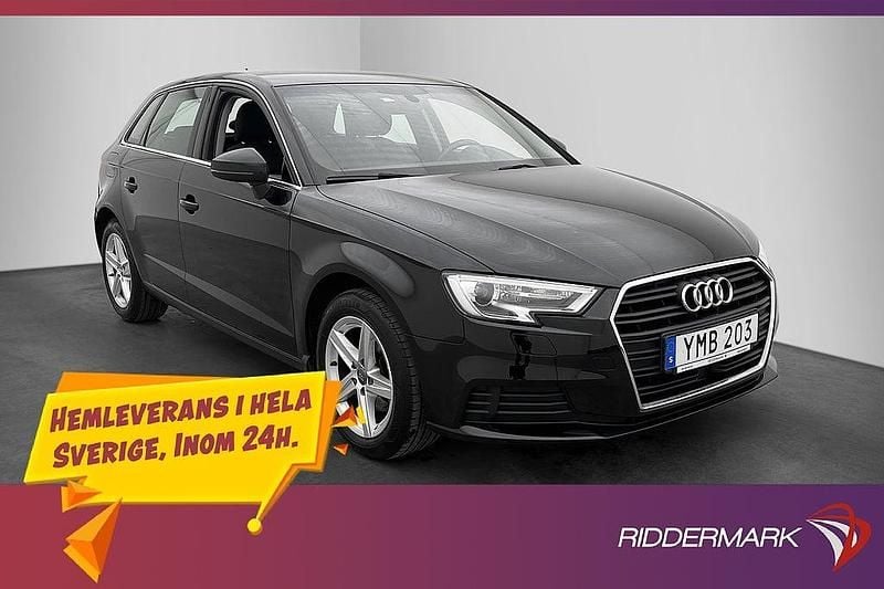 Begagnad Audi A3 2017 Svart