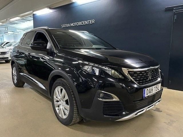 Svart Begagnad 2019 Peugeot 3008 GT-line SUV | 189 900 kr (Marknadspris) - Bild 1/3