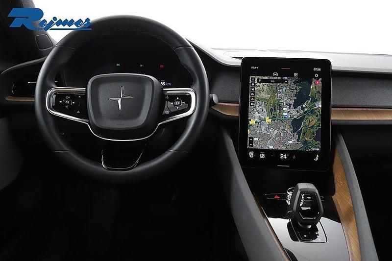 Begagnad Polestar 2 Performance 350 kW (476 HK) 2020 Vit Halvkombi