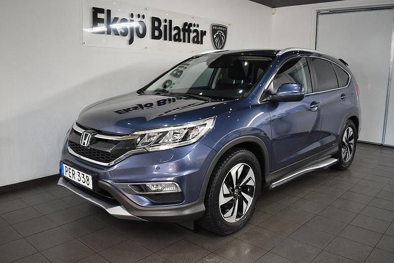 Blå Begagnad 2016 Honda CR-V Elegance Plus SUV | 169 500 kr (Marknadspris) - Bild 1/4