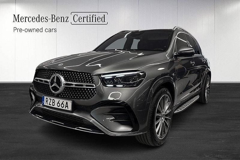 Selenitgrå metallic Begagnad 2025 Mercedes GLE350 AMG SUV | 979 000 kr - Bild 1/4