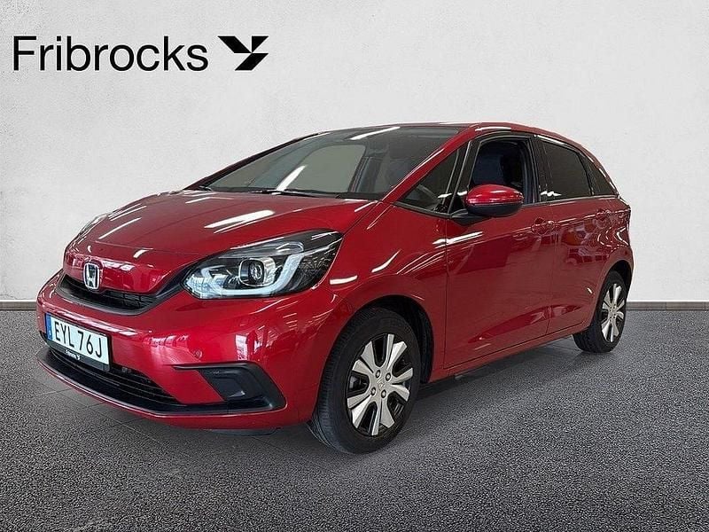 Röd Begagnad 2022 Honda Jazz Elegance Halvkombi | 209 800 kr (Lite dyr) - Bild 1/4