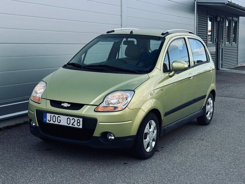 Ljusgrön (grön) Begagnad 2009 Chevrolet Matiz Halvkombi | 39 900 kr - Bild 1/4