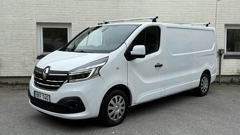 Vit Begagnad 2021 Renault Trafic Van | 229 900 kr (Bra pris) - Bild 1/4