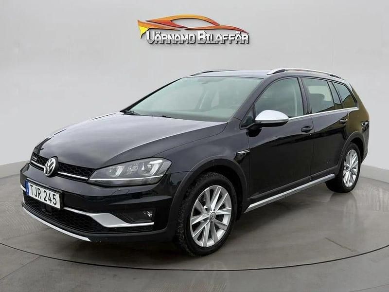 Svart Begagnad 2017 VW Golf Alltrack Kombi | 129 900 kr (Marknadspris) - Bild 1/4