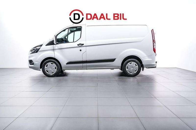 Vit Begagnad 2021 Ford Transit Custom Van | 234 700 kr (Marknadspris) - Bild 1/4