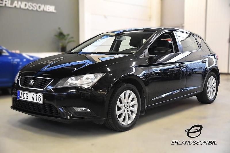 Svart Begagnad 2013 Seat Leon Halvkombi | 82 900 kr (Lite dyr) - Bild 1/4