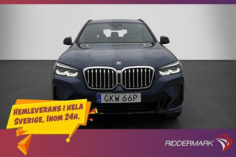 Begagnad BMW X3 M Sport 184 HK (135 kW) 2022 Blå SUV