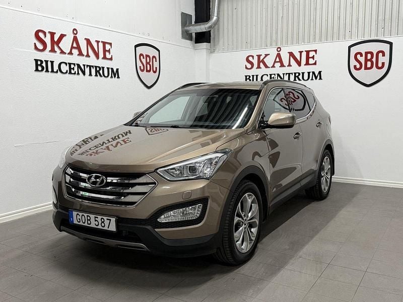 Ljusbrun Begagnad 2013 Hyundai Santa Fe SUV | 109 000 kr (Bra pris) - Bild 1/4