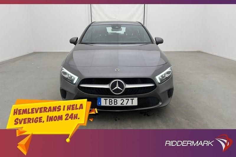 Begagnad Mercedes A180 Progressive 116 HK (85 kW) 2019 Mörkgrå Halvkombi