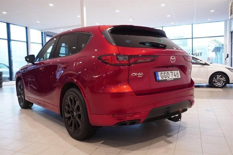 Begagnad Mazda CX-60 Homura-Line 327 HK (240 kW) 2022 Röd/orange SUV