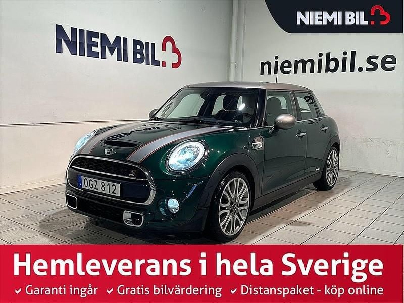 Grön Begagnad 2016 Mini Cooper S Chili Halvkombi | 169 900 kr (Lite dyr) - Bild 1/3