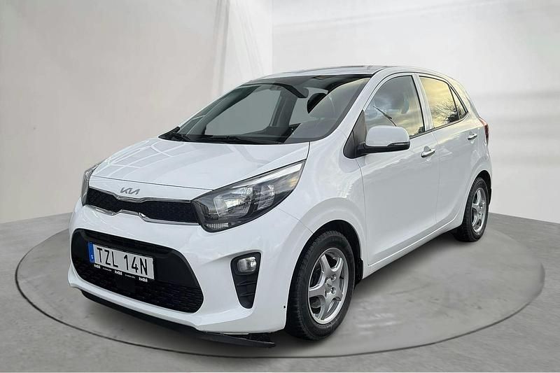 Vit Begagnad 2023 Kia Picanto Advance Halvkombi | 139 000 kr (Superpris) - Bild 1/4
