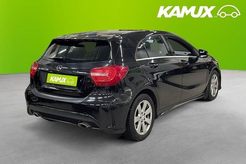 Begagnad Mercedes A200 AMG 136 HK (100 kW) 2015 Svart Halvkombi