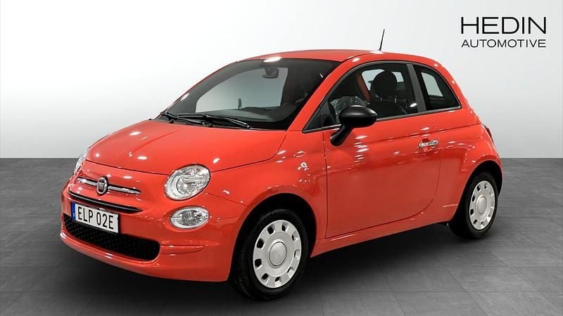 Orange Begagnad 2022 Fiat 500 Halvkombi | 144 900 kr (Marknadspris) - Bild 1/4
