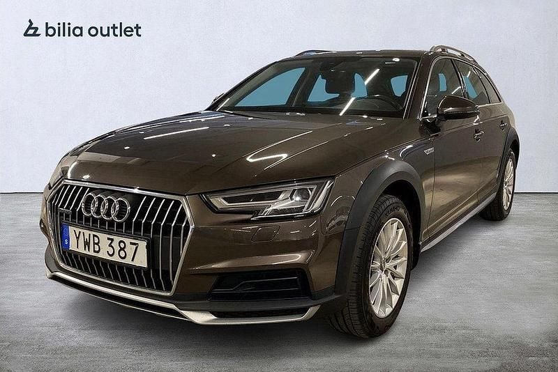 Brun Begagnad 2017 Audi A4 Allroad Proline Kombi | 199 900 kr (Marknadspris) - Bild 1/4