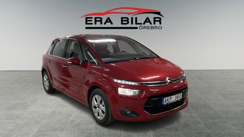 Röd Begagnad 2013 Citroën C4 Picasso Minibuss | 109 900 kr (Marknadspris) - Bild 1/4