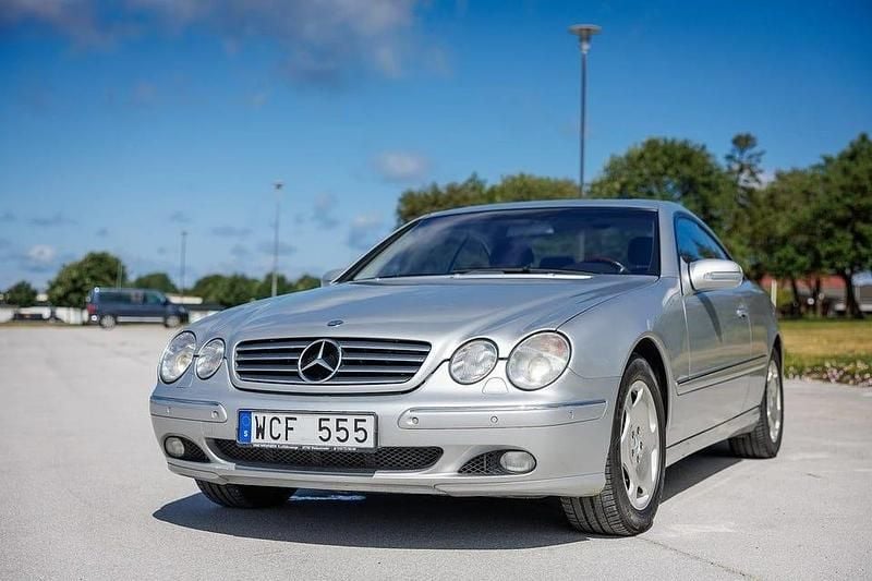Silver Begagnad 2000 Mercedes CL600 Sportkupé | 165 000 kr - Bild 1/3