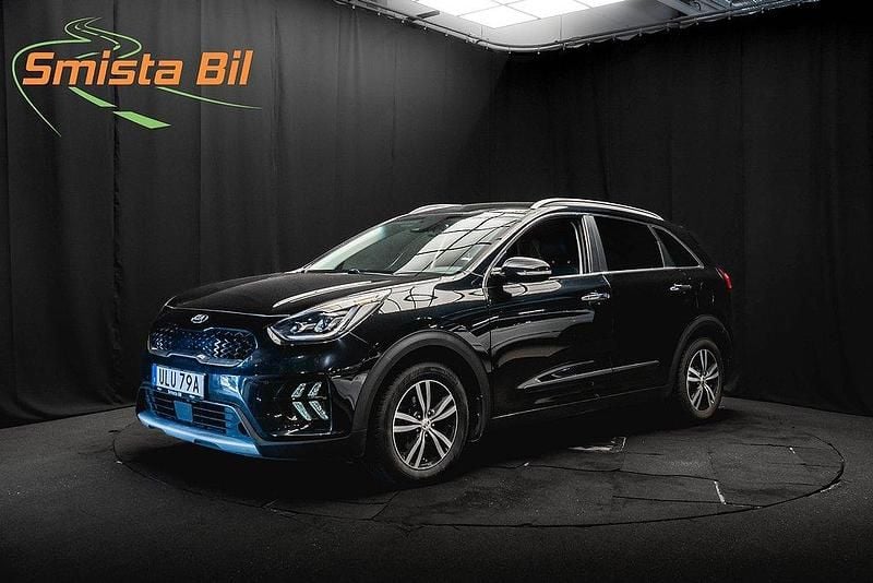 Svart Begagnad 2020 Kia Niro 2 SUV | 188 800 kr (Marknadspris) - Bild 1/3