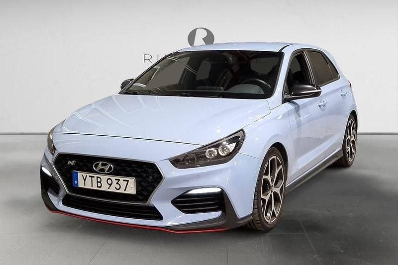 Begagnad Hyundai i30 N Performance 275 HK (202 kW) 2017 Blå Halvkombi