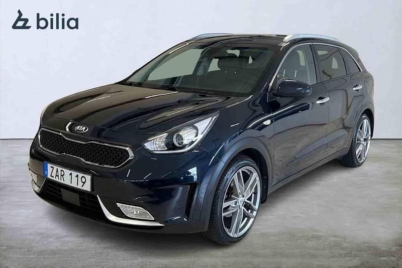 Blå Begagnad 2017 Kia Niro Advance SUV | 189 900 kr (Lite dyr) - Bild 1/1