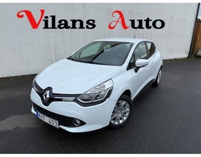 Vit Begagnad 2014 Renault Clio IV Halvkombi | 39 900 kr (Marknadspris) - Bild 1/4