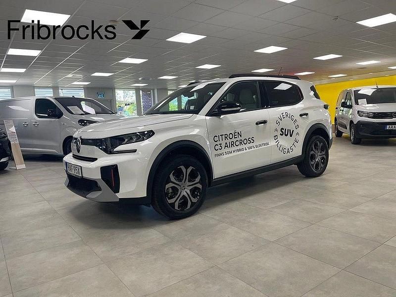 Vit Ny 2025 Citroën C3 Aircross SUV | 278 400 kr (Marknadspris) - Bild 1/4