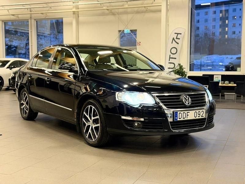 Begagnad VW Passat Sportline 150 HK (110 kW) 2009 Svart Sedan