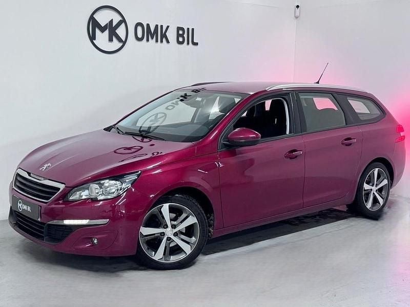 Begagnad Peugeot 308 SW Active 120 HK (88 kW) 2015 Röd Kombi