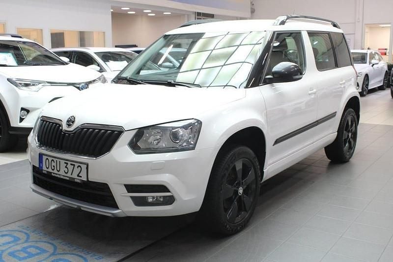 Vit Begagnad 2016 Skoda Yeti SUV | 114 700 kr (Marknadspris) - Bild 1/4