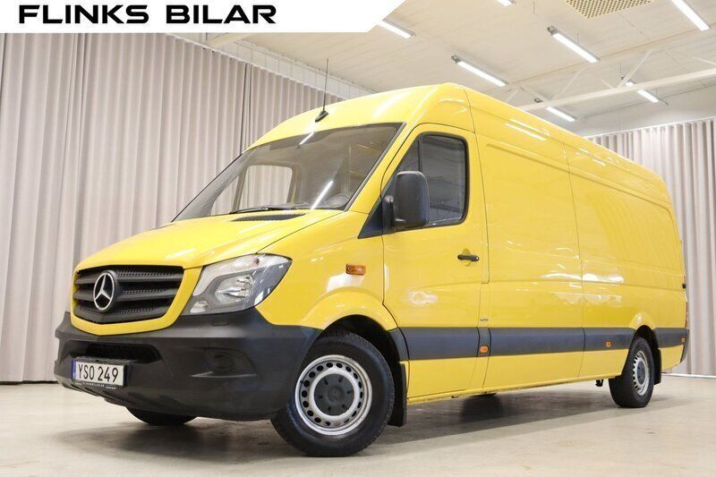 Gul Begagnad 2018 Mercedes Sprinter Van | 179 900 kr (Superpris) - Bild 1/4
