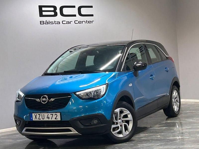 Blå Begagnad 2018 Opel Crossland X Dynamic SUV | 149 900 kr (Marknadspris) - Bild 1/4