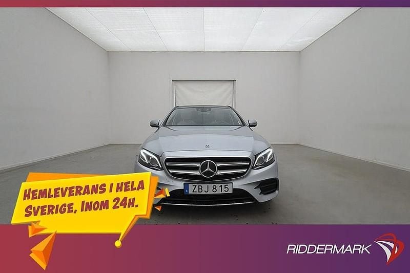 Begagnad Mercedes E350 AMG 258 HK (189 kW) 2017 Silver Sedan