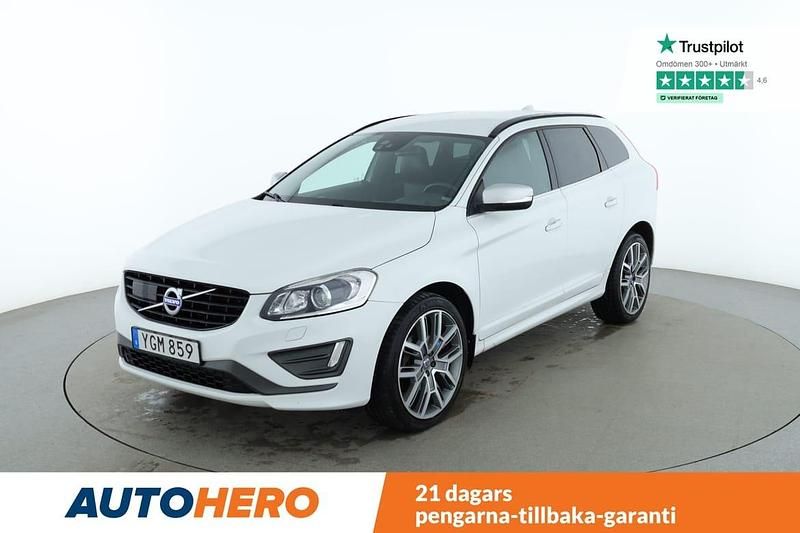 Vit Begagnad 2016 Volvo XC60 R-Design SUV | 225 000 kr (Lite dyr) - Bild 1/4