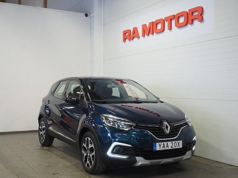 Blå Begagnad 2019 Renault Captur Intens SUV | 149 900 kr (Marknadspris) - Bild 1/3
