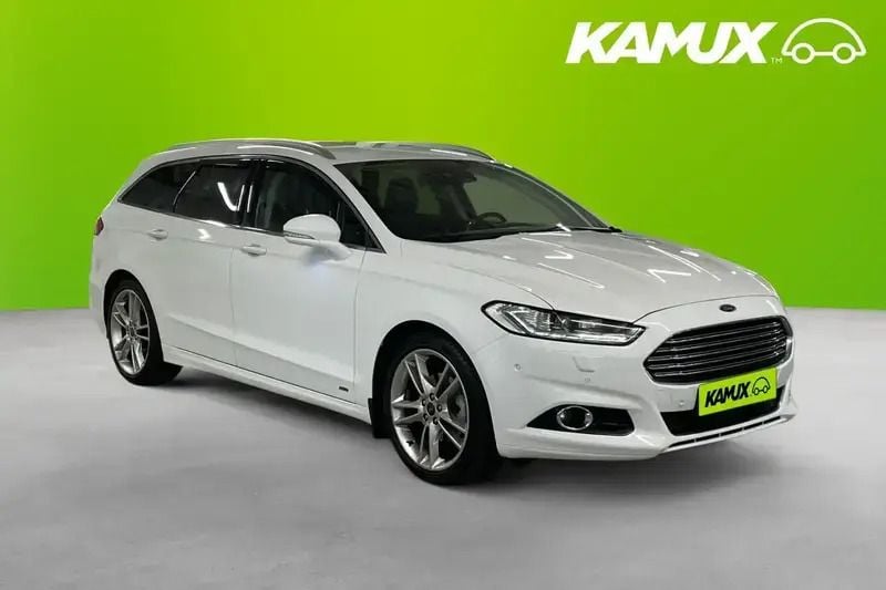 Vit Begagnad 2017 Ford Mondeo Kombi | 124 800 kr (Marknadspris) - Bild 1/4
