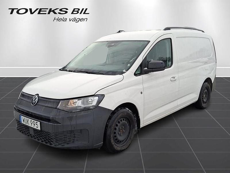 Vit Begagnad 2022 VW Caddy Maxi Minibuss | 269 000 kr (Marknadspris) - Bild 1/4