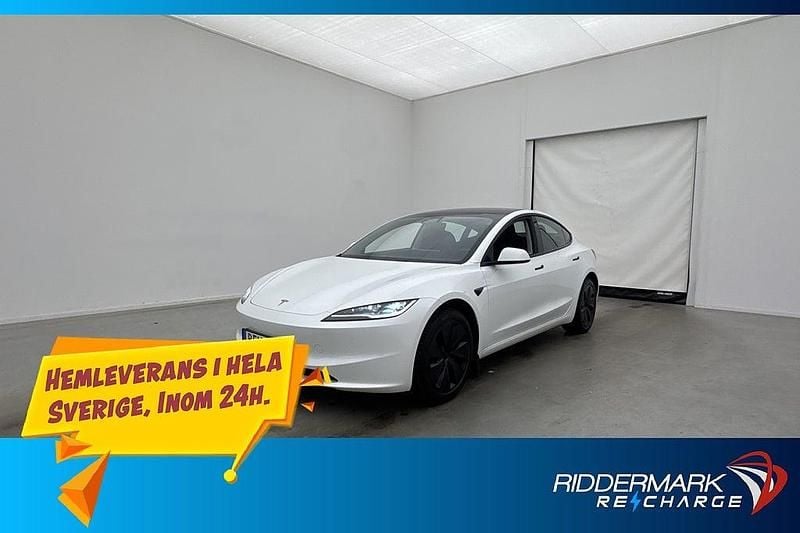 Vit Begagnad 2024 Tesla Model 3 Standard Range Sedan | 419 800 kr (Lite dyr) - Bild 1/3