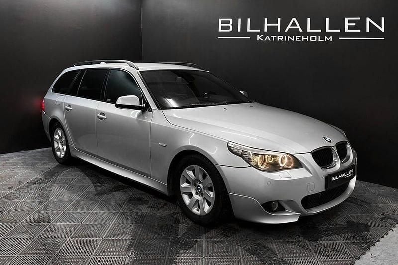 Begagnad BMW 520 M Sport 177 HK (130 kW) 2009 Ljusgrå Kombi