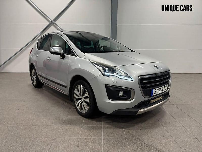 Ljusgrå Begagnad 2014 Peugeot 3008 Kombi | 59 900 kr (Marknadspris) - Bild 1/4