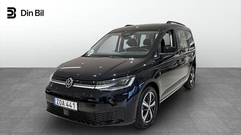 Ny VW Caddy 2026 Svart Minibuss