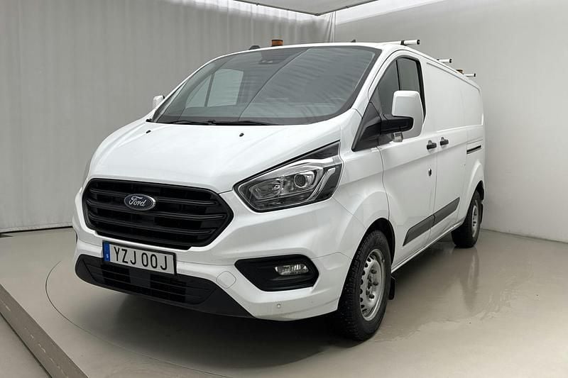 Vit Begagnad 2023 Ford Transit Custom | 299 000 kr (Bra pris) - Bild 1/4