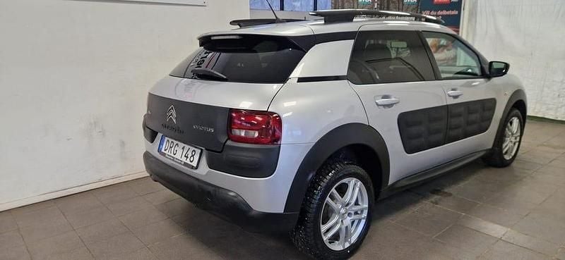 Begagnad Citroën C4 Cactus PureTech 82 HK (60 kW) 2014 Silver Halvkombi
