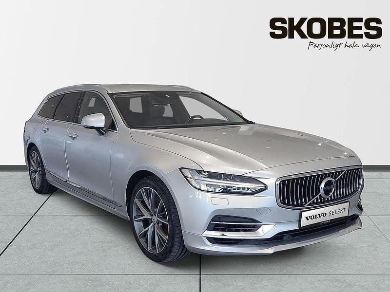 Silver Begagnad 2020 Volvo V90 Inscription Kombi | 339 900 kr (Bra pris) - Bild 1/3